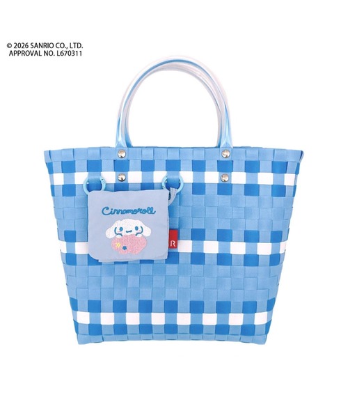 sanrio(サンリオ)の「ルートート / かごバッグ メルカドバッグ ポーチ付 IP.デリ.バスケット.サンリオキャラクターズ-A(かごバッグ・レディース・その他2/その他3/その他4/その他1・FREE)」の3枚目の写真