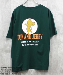 TOM and JERRY オーバーサイズ半袖Tシャツ トム&ジェリー