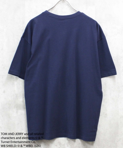 Tom&Jerry(トムアンドジェリー)の「TOM and JERRY オーバーサイズ半袖Tシャツ トム&ジェリー(Tシャツ/カットソー・メンズ・ベージュ/ベージュ系その他/ホワイト系その他2/ネイビー/ホワイト系その他3/ベージュ系その他3/グレー系その他2/ベージュ系その他2/オフホワイト/グレー系その他/チャコール/ダークグリーン/ホワイト系その他/グレー系その他3/ブルー系その他/グリーン系その他・XL/M/L)」の19枚目の写真