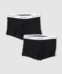 Calvin Klein（カルバン・クライン）の「Calvin Klein / カルバン クライン （2枚パック）ICON COTTON STRETCH TRUNK（ボクサーパンツ）」