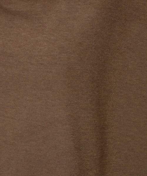 UNTITLED(アンタイトル)の「【アンサンブル可/品のある透け感】Tシャツ風ニットトップス(ニット/セーター・レディース・ナチュラル/パープル系/グレー/ブラウン系・00/02/04/44/48)」の13枚目の写真