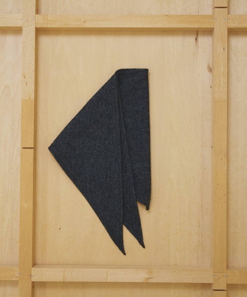TODAYFUL(トゥデイフル)の「TODAYFUL Softwool Scarf ソフトウールスカーフ/12621024(バンダナ/スカーフ・レディース・チャコールグレー/ミント・ONE SIZE)」の3枚目の写真