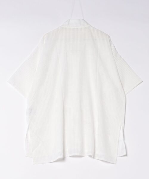 カヤ(カヤ)の「【カヤ】透かし風トップス(その他トップス・レディース・ブルー/スミクロ/ホワイト/イエロー・FREE)」の6枚目の写真