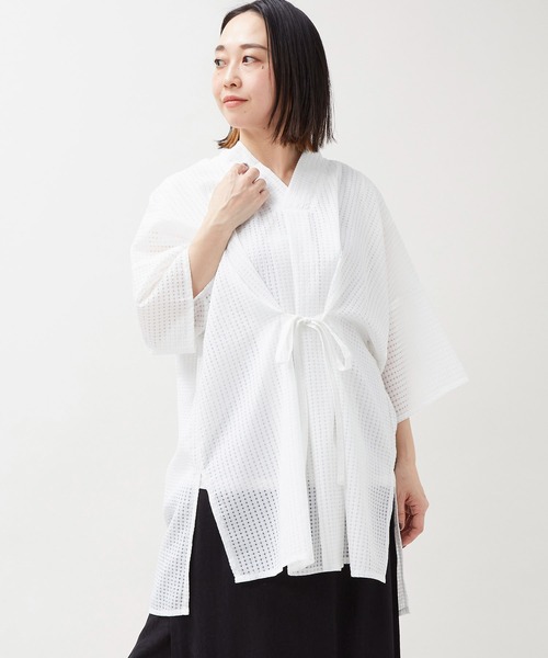 カヤ(カヤ)の「【カヤ】透かし風トップス(その他トップス・レディース・ブルー/スミクロ/ホワイト/イエロー・FREE)」の19枚目の写真