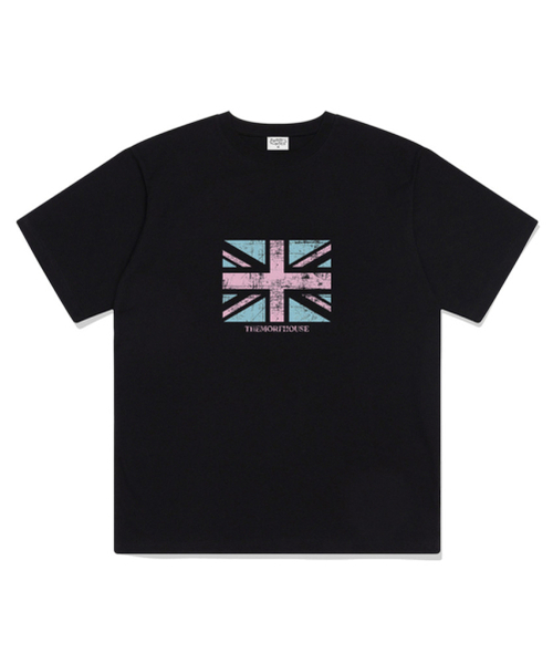 THEMORFHOUSE（ザモーフハウス）の「ブリティッシュオーバーサイズ半袖Tシャツグレー（Tシャツ/カットソー・レディース・その他・SMALL/MEDIUM/LARGE）」の3枚目の写真