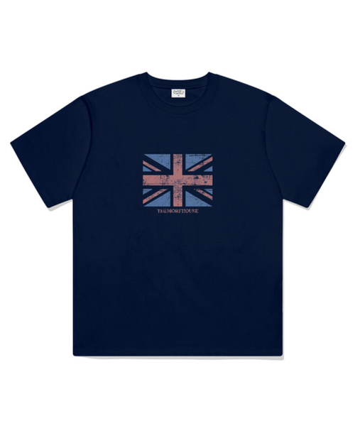 THEMORFHOUSE（ザモーフハウス）の「ブリティッシュオーバーサイズ半袖Tシャツグレー（Tシャツ/カットソー・レディース・その他・SMALL/MEDIUM/LARGE）」の5枚目の写真