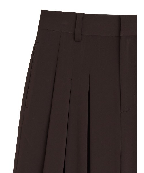 Ameri(アメリ)の「MODERN BALANCE TUCK PANTS(その他パンツ・レディース・ブラウン/チャコールグレー/レッド・MEDIUM/SMALL)」の5枚目の写真