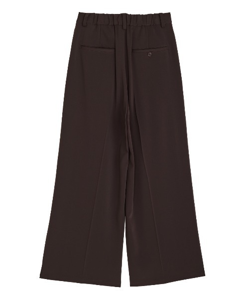 Ameri(アメリ)の「MODERN BALANCE TUCK PANTS(その他パンツ・レディース・ブラウン/チャコールグレー/レッド・MEDIUM/SMALL)」の7枚目の写真