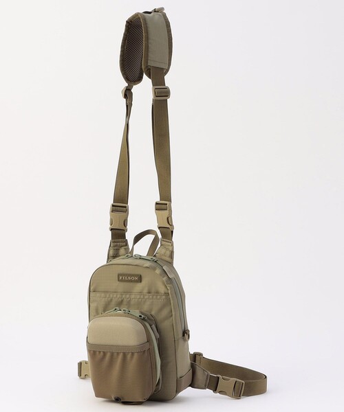 FILSON(フィルソン)の「FILSON/フィルソン Fishing Chest Pack/フィッシング チェスト パック(ショルダーバッグ・メンズ・オリーブ・フリ-)」の9枚目の写真