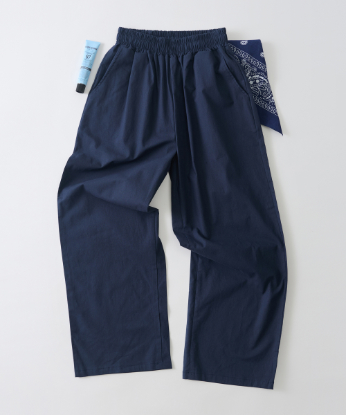 ANALOG MOOD(アナログムード)の「リネンライクワイドパンツ(ネイビー)(その他パンツ・メンズ・その他・MEDIUM/LARGE)」の1枚目の写真