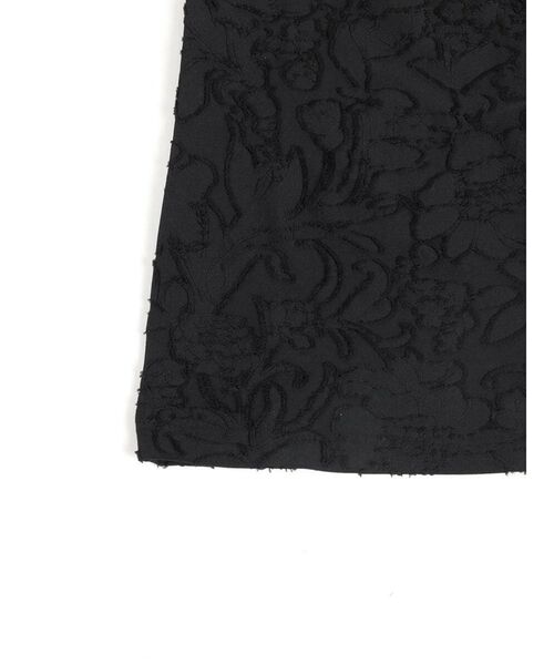:ETHROF(イーサオブ)の「FLOWER JACQUARD SHEER SHIRT(その他トップス・レディース・ブラック/アイボリー・FREE)」の19枚目の写真