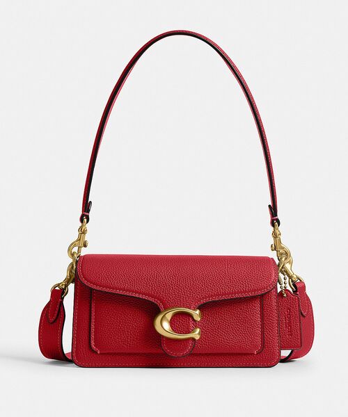 COACH(コーチ)の「タビー ショルダー バッグ 20(ショルダーバッグ・レディース・レッド系その他・ONE)」の5枚目の写真
