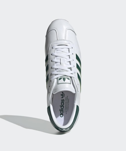 adidas（アディダス）の「カントリー II / Country II / アディダスオリジナルス adidas Originals（スニーカー・メンズ・ホワイト×グリーン・22.5cm/23.0cm/23.5cm/24.0cm/24.5cm/25.0cm/25.5cm/26.0cm/26.5cm/27.0cm/27.5cm/28.0cm/28.5cm/29.0cm）」の2枚目の写真