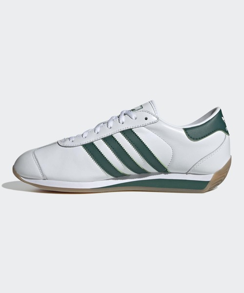 adidas（アディダス）の「カントリー II / Country II / アディダスオリジナルス adidas Originals（スニーカー・メンズ・ホワイト×グリーン・22.5cm/23.0cm/23.5cm/24.0cm/24.5cm/25.0cm/25.5cm/26.0cm/26.5cm/27.0cm/27.5cm/28.0cm/28.5cm/29.0cm）」の6枚目の写真