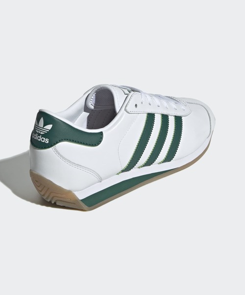 adidas（アディダス）の「カントリー II / Country II / アディダスオリジナルス adidas Originals（スニーカー・メンズ・ホワイト×グリーン・22.5cm/23.0cm/23.5cm/24.0cm/24.5cm/25.0cm/25.5cm/26.0cm/26.5cm/27.0cm/27.5cm/28.0cm/28.5cm/29.0cm）」の5枚目の写真