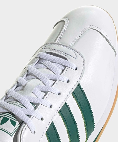 adidas（アディダス）の「カントリー II / Country II / アディダスオリジナルス adidas Originals（スニーカー・メンズ・ホワイト×グリーン・22.5cm/23.0cm/23.5cm/24.0cm/24.5cm/25.0cm/25.5cm/26.0cm/26.5cm/27.0cm/27.5cm/28.0cm/28.5cm/29.0cm）」の7枚目の写真