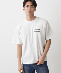 カラーネップ ポケットTシャツ