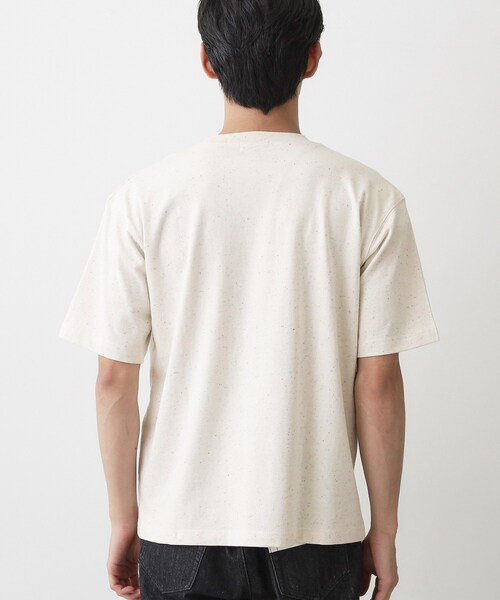 Dessin(デッサン)の「カラーネップ ポケットTシャツ(Tシャツ/カットソー・メンズ・アイボリー/ホワイト系・02/03)」の13枚目の写真