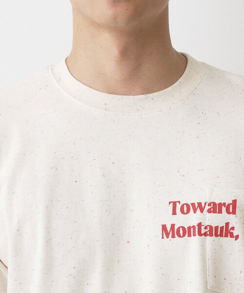 Dessin(デッサン)の「カラーネップ ポケットTシャツ(Tシャツ/カットソー・メンズ・アイボリー/ホワイト系・02/03)」の14枚目の写真