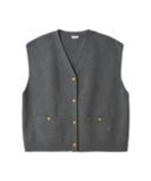 Золотая драповая стильная толстовка (drop shoulder knit vest)