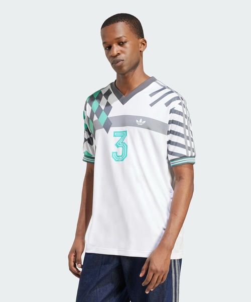 NUWAVE 90s Jersey — короткая футболка NUWAVE90S (adidas Originals), полуприлегающая