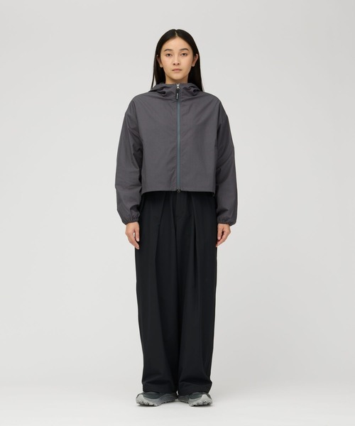 Snow Peak（スノーピーク）の「Snow Peak / Cotton Ripstop Parka W's コットンリップストップ パーカー（パーカー・レディース・アイボリー/チャコール/ライトブルー・1/3/2）」の5枚目の写真