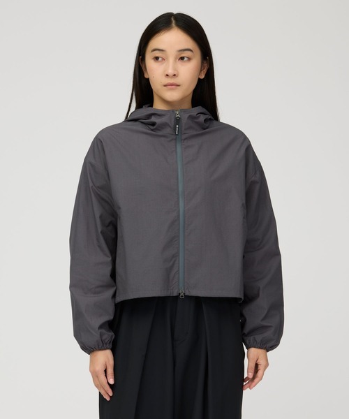 Snow Peak（スノーピーク）の「Snow Peak / Cotton Ripstop Parka W's コットンリップストップ パーカー（パーカー・レディース・アイボリー/チャコール/ライトブルー・1/3/2）」の8枚目の写真