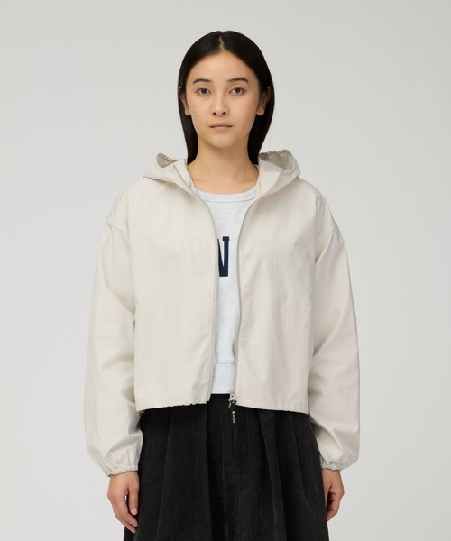 Snow Peak（スノーピーク）の「Snow Peak / Cotton Ripstop Parka W's コットンリップストップ パーカー（パーカー・レディース・アイボリー/チャコール/ライトブルー・1/3/2）」の7枚目の写真