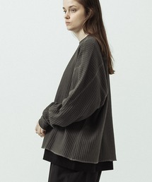 SLICK（スリック）の「【SLICK スリック】T C Big Waffle Pullover T C ビッグワッフルプルオーバー（Tシャツ/カットソー）」