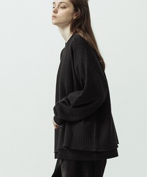 SLICK（スリック）の「【SLICK スリック】T C Big Waffle Pullover T C ビッグワッフルプルオーバー（Tシャツ/カットソー）」