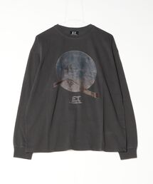 E-COME（イーカム）の「UET-LST01  PIGMENT LONG SLEEVE TEE E.T.（Tシャツ/カットソー）」