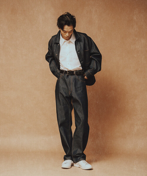 FREAK'S STORE(フリークスストア)の「【日本製】JAPAN DENIM STRAIGHT 5PK PT/ジャパンデニム ストレートシルエット(デニムパンツ・メンズ・その他7・32/34/30)」の3枚目の写真