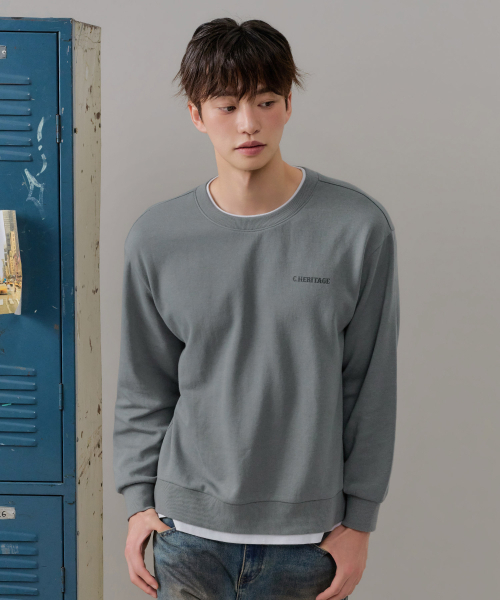 CHASECULT（チェイスカルト）の「メンズ レイヤード スウェットTシャツ-FERK5114B0D（スウェット・メンズ・ブルー・100/105/95）」の4枚目の写真