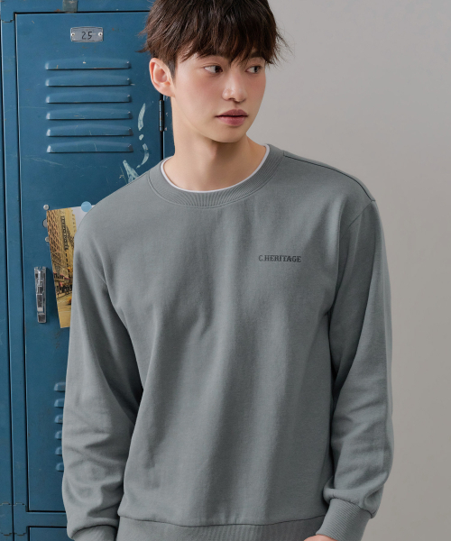 CHASECULT（チェイスカルト）の「メンズ レイヤード スウェットTシャツ-FERK5114B0D（スウェット・メンズ・ブルー・100/105/95）」の2枚目の写真