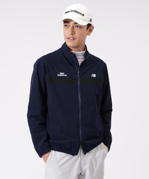 New Balance Golf(ニューバランスゴルフ)の「撥水 フルジップ スタンドブルゾン (MENS)(ブルゾン・メンズ・ネイビー/ブラック/ホワイト・MEDIUM/X-LARGE/LARGE)」の3枚目の写真