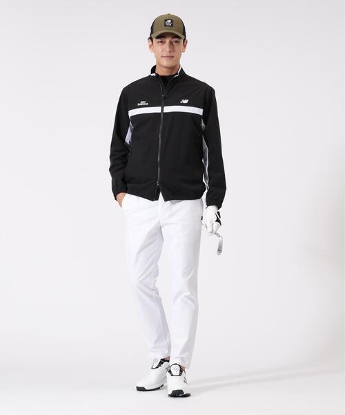 New Balance Golf(ニューバランスゴルフ)の「撥水 フルジップ スタンドブルゾン (MENS)(ブルゾン・メンズ・ネイビー/ブラック/ホワイト・MEDIUM/X-LARGE/LARGE)」の4枚目の写真