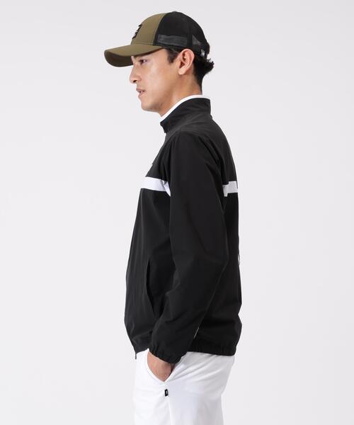 New Balance Golf(ニューバランスゴルフ)の「撥水 フルジップ スタンドブルゾン (MENS)(ブルゾン・メンズ・ネイビー/ブラック/ホワイト・MEDIUM/X-LARGE/LARGE)」の7枚目の写真
