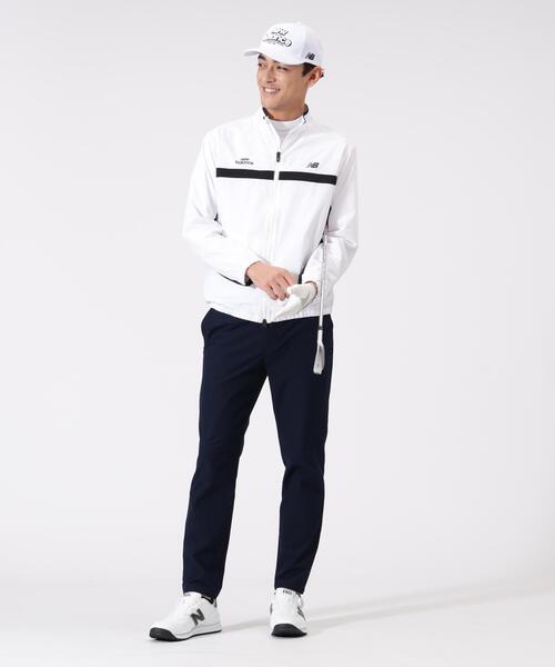 New Balance Golf(ニューバランスゴルフ)の「撥水 フルジップ スタンドブルゾン (MENS)(ブルゾン・メンズ・ネイビー/ブラック/ホワイト・MEDIUM/X-LARGE/LARGE)」の22枚目の写真