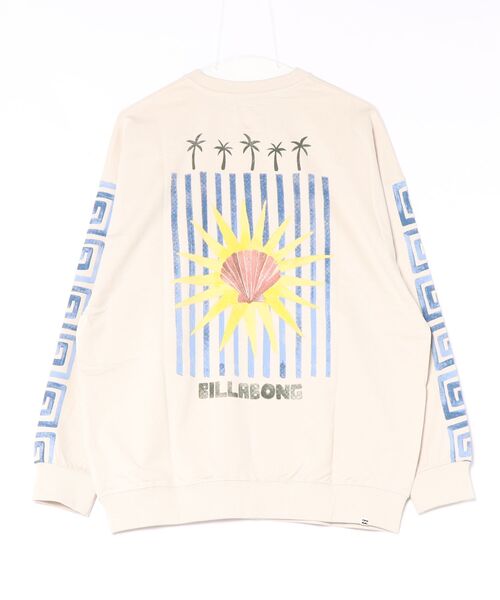 BILLABONG(ビラボン)の「BILLABONG ウィメンズ GRAPHIC LOOSE FIT CREW トレーナー 【LOOSE FIT】【2026年秋冬モデル】/ビラボンクルーネックスウェット(スウェット・レディース・イエロー系その他/ホワイト/アイボリー/オフホワイト・LARGE/MEDIUM)」の6枚目の写真