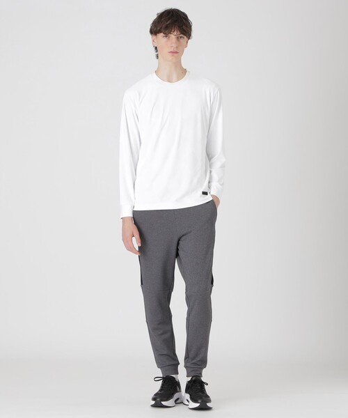 BLACK LABEL CRESTBRIDGE（ブラックレーベル・クレストブリッジ）の「【BLACK lab.】バイアスシャドーチェックカットソー（Tシャツ/カットソー・メンズ・ブラック/ブルー系その他4/オフホワイト/ベージュ系その他・L/M/XL）」の19枚目の写真