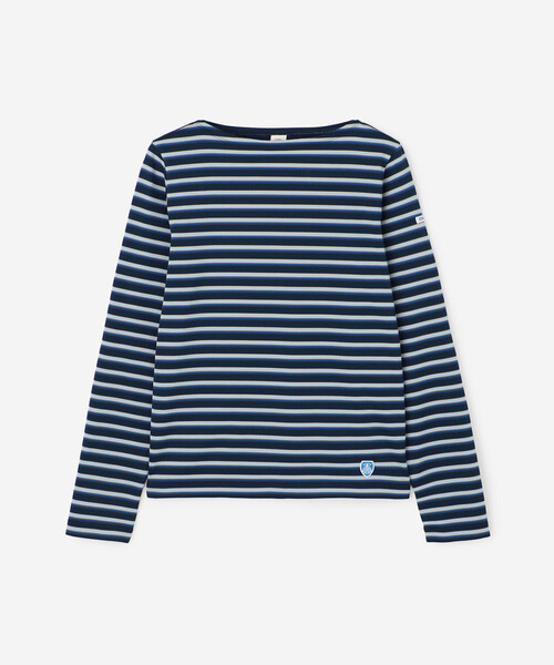 ORCIVAL(オーシバル)の「ORCIVAL | ジャージー ボートネック長袖プルオーバー WOMEN(Tシャツ/カットソー・レディース・ブラウン系その他/ベージュ系その他/ブルー系その他5・1/2)」の4枚目の写真