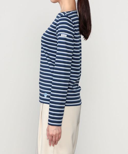 ORCIVAL(オーシバル)の「ORCIVAL | ジャージー ボートネック長袖プルオーバー WOMEN(Tシャツ/カットソー・レディース・ブラウン系その他/ベージュ系その他/ブルー系その他5・1/2)」の11枚目の写真