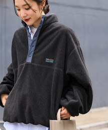 限定展開 FREAK'S STORE OUTDOORS カラー フリース スナップ プルオーバー