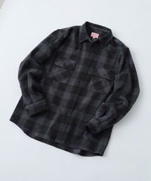 BIG MIKE（ビッグマイク）の「BIGMIKE FLANNNEL SHIRT 長袖チェックフランネルシャツ（シャツ/ブラウス）」