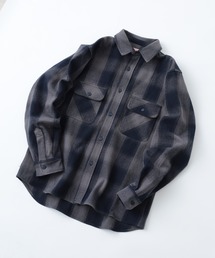 BIG MIKE（ビッグマイク）の「BIGMIKE FLANNNEL SHIRT 長袖チェックフランネルシャツ（シャツ/ブラウス）」