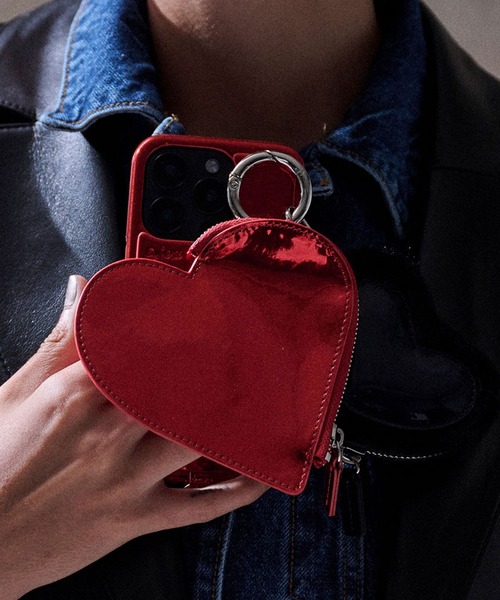 ajew glow heart pocket case（スマホケース/カバー）｜ajew（エジュー