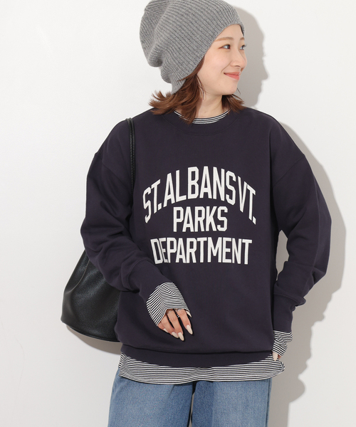 JOURNAL STANDARD relume(ジャーナルスタンダード レリューム)の「オープンエンドコットンラウンドプルオーバー(Tシャツ/カットソー・レディース・ホワイト系その他/ホワイト・FREE)」の4枚目の写真