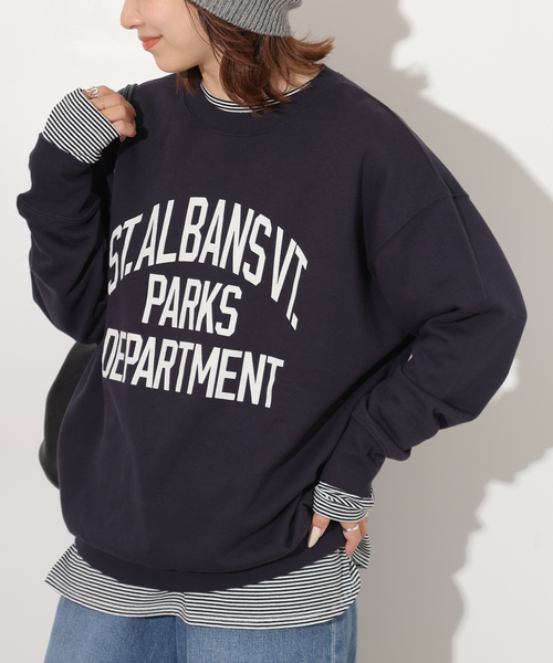 JOURNAL STANDARD relume(ジャーナルスタンダード レリューム)の「オープンエンドコットンラウンドプルオーバー(Tシャツ/カットソー・レディース・ホワイト系その他/ホワイト・FREE)」の5枚目の写真