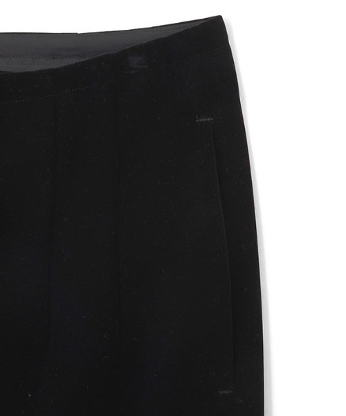 ETRE TOKYO（エトレトウキョウ）の「スリークラインベルベットパンツ（その他パンツ・レディース・ブラック・M/S）」の18枚目の写真