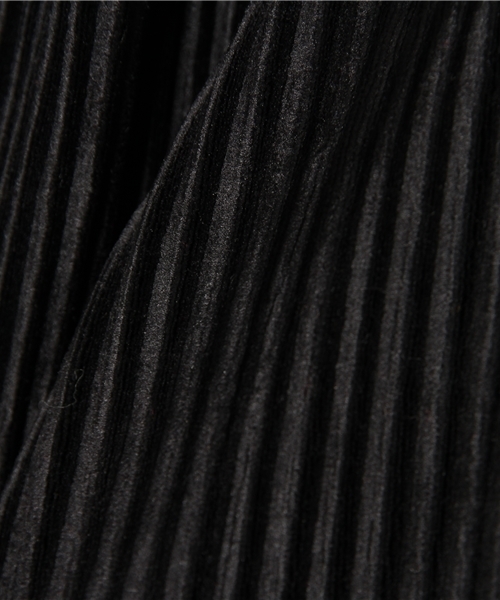 Re:EDIT（リエディ）の「[リエディ]ベロアプリーツフレアパンツ[リエディオリジナル]ボトムス/パンツ/ワイドパンツ・ガウチョパンツ（その他パンツ・レディース・ネイビー/ブラック/パープル/ブラウン/ピンク・LARGE/MEDIUM）」の12枚目の写真